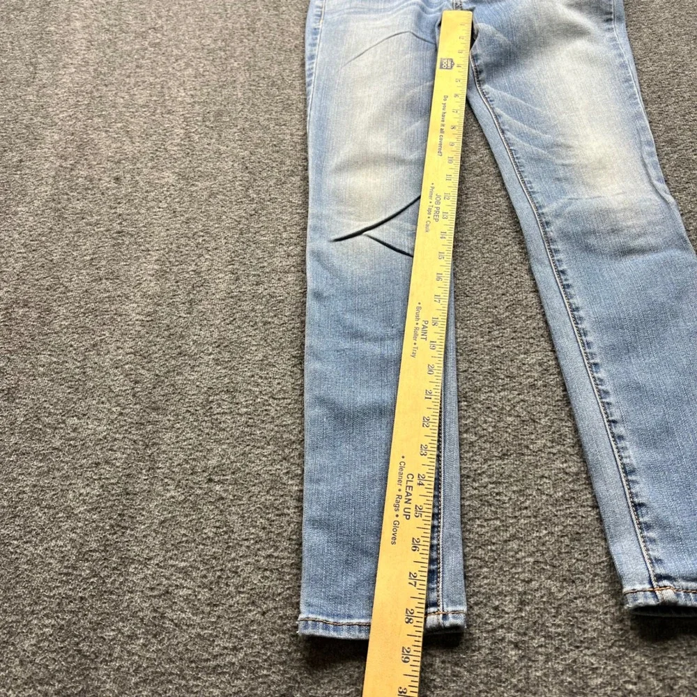 American Eagle Jeggings Womens 0 Light Blue Super Stretch Denim Skinny Jeans